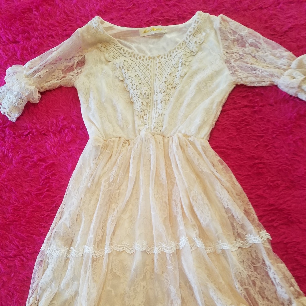Ivory dress
